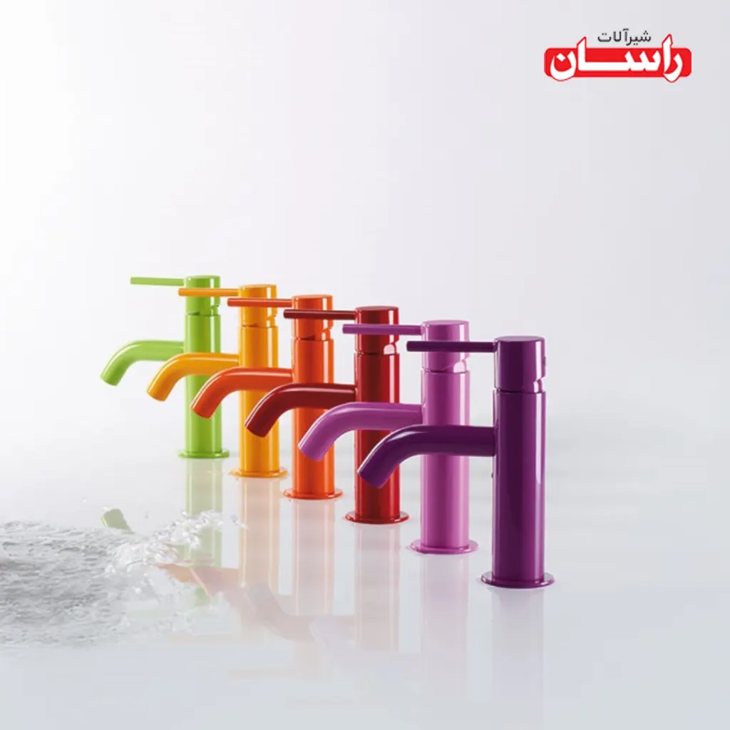 مدل چهارم شیرآلات رنگی