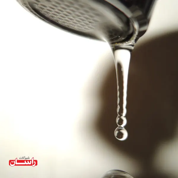بررسی چکه کردن شیر آب