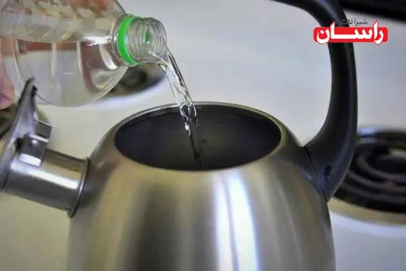 از بین بردن رسوبات کتری