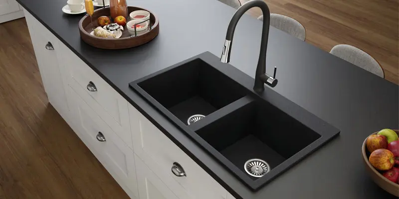 اندازه و ابعاد سینک دو لگنه ظرفشویی چقدر است؟